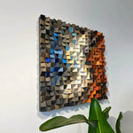 Wood Wall Art | square format 002 - Artmeto
