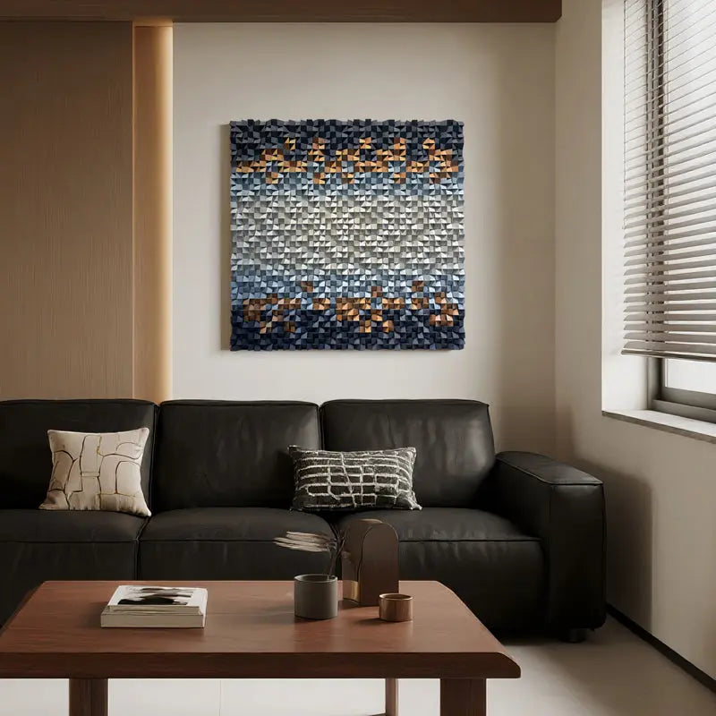 Wood Wall Art | square format 004 Artmeto Wood wall art