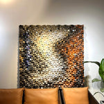 Wood Wall Art | square format 002 - Artmeto