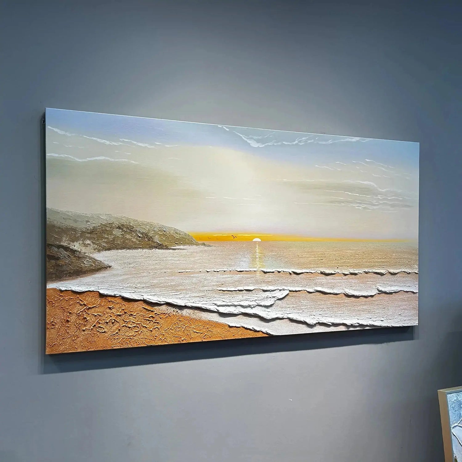 Ocean-Sky-Wall-Art-Ocean-Sky-Landscape-Wall-Decor-Artmeto Artmeto