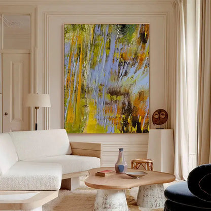 Abstract Fluid Canvas Wall Art Modern Home Decor-Artmeto Artmeto Wood wall art