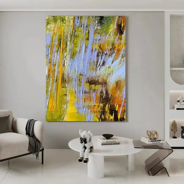 Abstract Fluid Canvas Wall Art Modern Home Decor-Artmeto Artmeto Wood wall art