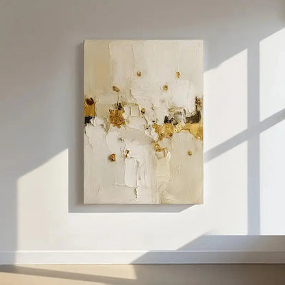 Minimalist Gold Abstract Canvas Wall Art for Modern Home Decor-Artmeto Artmeto Wood wall art