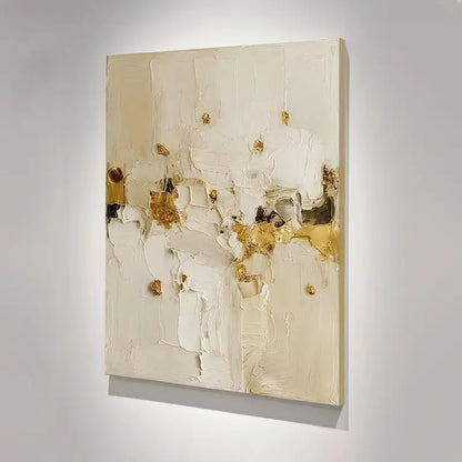 Minimalist Gold Abstract Canvas Wall Art for Modern Home Decor-Artmeto Artmeto Wood wall art