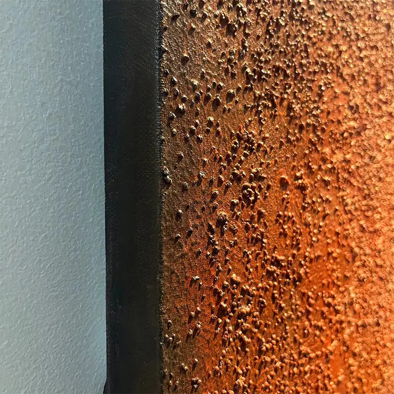 Minimalist Wabi-Sabi Oil Painting for Home Decor Artmeto Wood wall art
