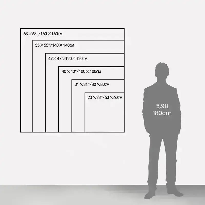 Yellow Orange Abstract Fluid Canvas Wall Art Modern Home Decor-Artmeto Artmeto Wood wall art