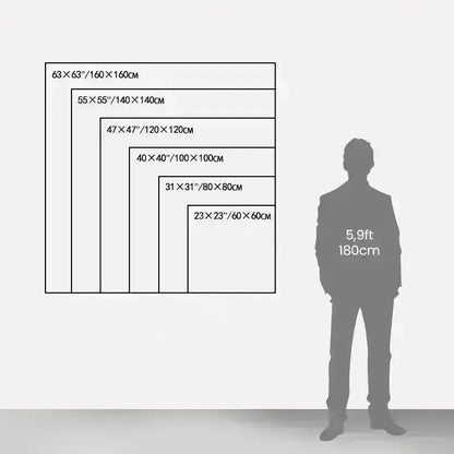 Yellow Orange Abstract Fluid Canvas Wall Art Modern Home Decor-Artmeto Artmeto Wood wall art