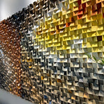 Wood Wall  Art | square format 006 Artmeto Wood wall art