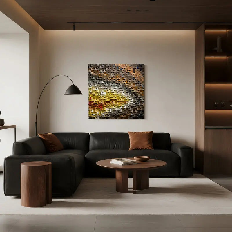 Wood Wall  Art | square format 006 Artmeto Wood wall art