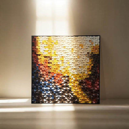 Wood Wall Art | square format - Artmeto