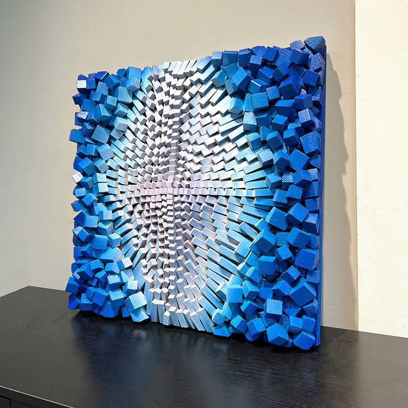 Wood Wall  Art | square format 007 Artmeto Wood wall art
